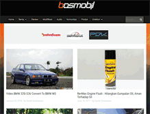 Tablet Screenshot of bosmobil.com